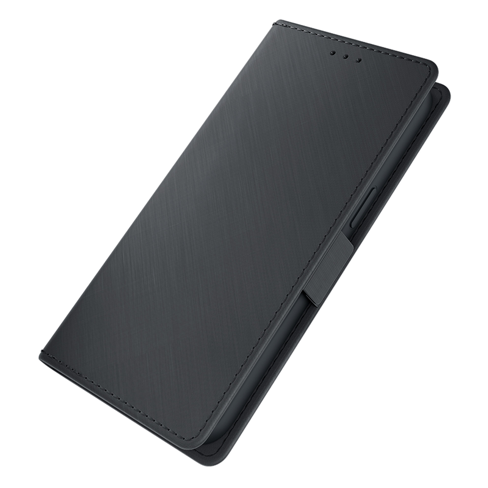 3mk Wallet Case, skirtas Motorola Edge 40 Pro 5G - juodas