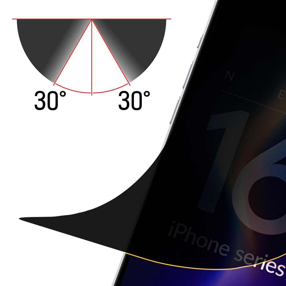 Privatumo filmas 3mk Silky Matt Privatumas iPhone 16