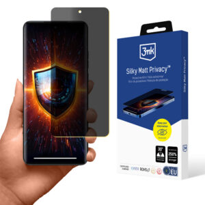 3mk Silky Matt Privacy Privatumo ekrano apsauga, skirta Motorola Edge 40 Neo