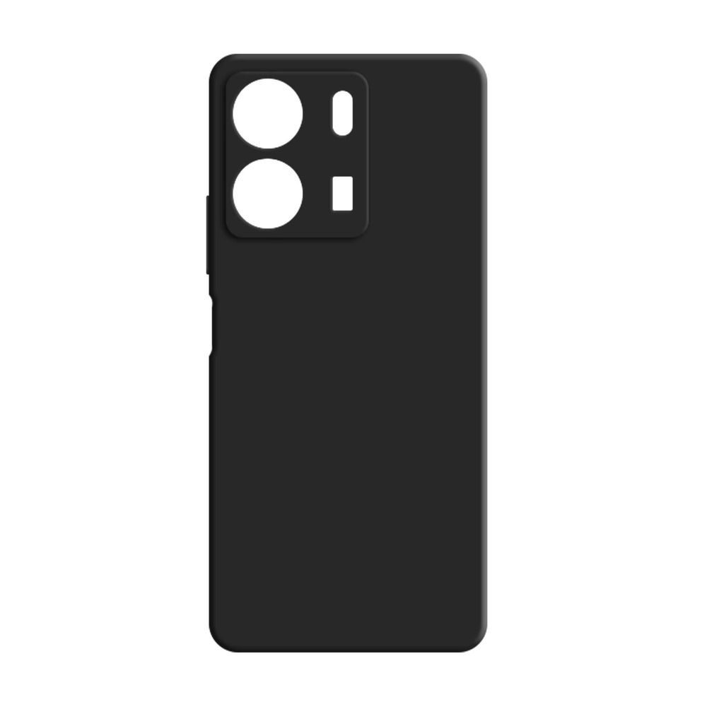 3mk silikoninis dėklas, skirtas Xiaomi Redmi 13C/POCO C65 - juodas