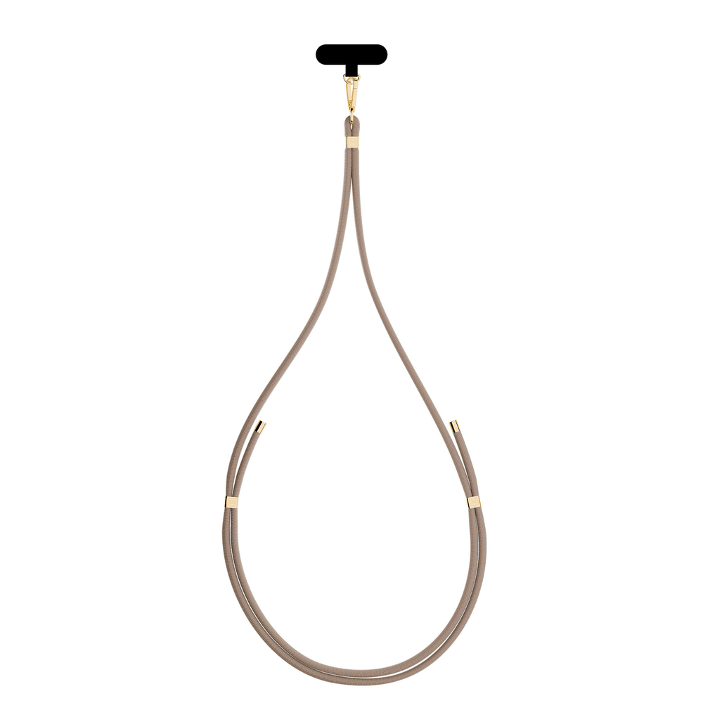 Smartphone Lanyard 3mk EasyClip Elite – smėlio spalvos