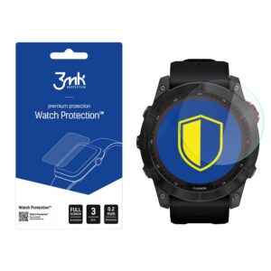 Grūdintas stiklas 3mk laikrodžio apsauga, lankstus stiklas, skirtas Garmin Fenix ​​​​7X (51 mm)