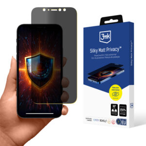 Privatumo ekrano apsauga 3mk Silky Matt Privatumas, skirtas Apple iPhone 12 Mini