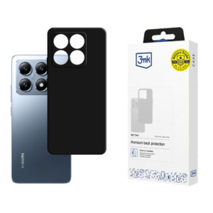 3mk matinis dėklas, skirtas Xiaomi 14T - juodas