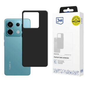 3mk Silicone Case skirtas Xiaomi Redmi Note 13 Pro 5G – juodas