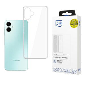 3mk skaidrus dėklas, skirtas Samsung Galaxy A06 - skaidrus