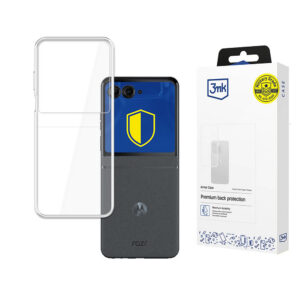 3mk šarvų dėklas, skirtas Motorola Razr 50 – skaidrus