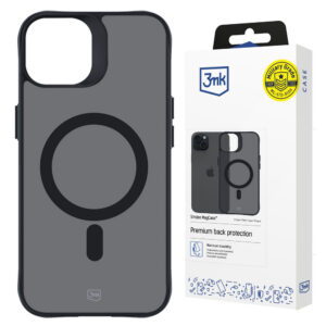 3mk Smoke MagCase su MagSafe iPhone 15 Plus - pusskaidri