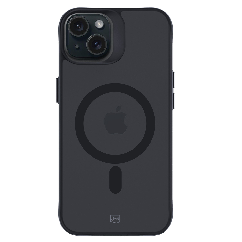 3mk Smoke MagCase su MagSafe iPhone 15 Plus - pusskaidri