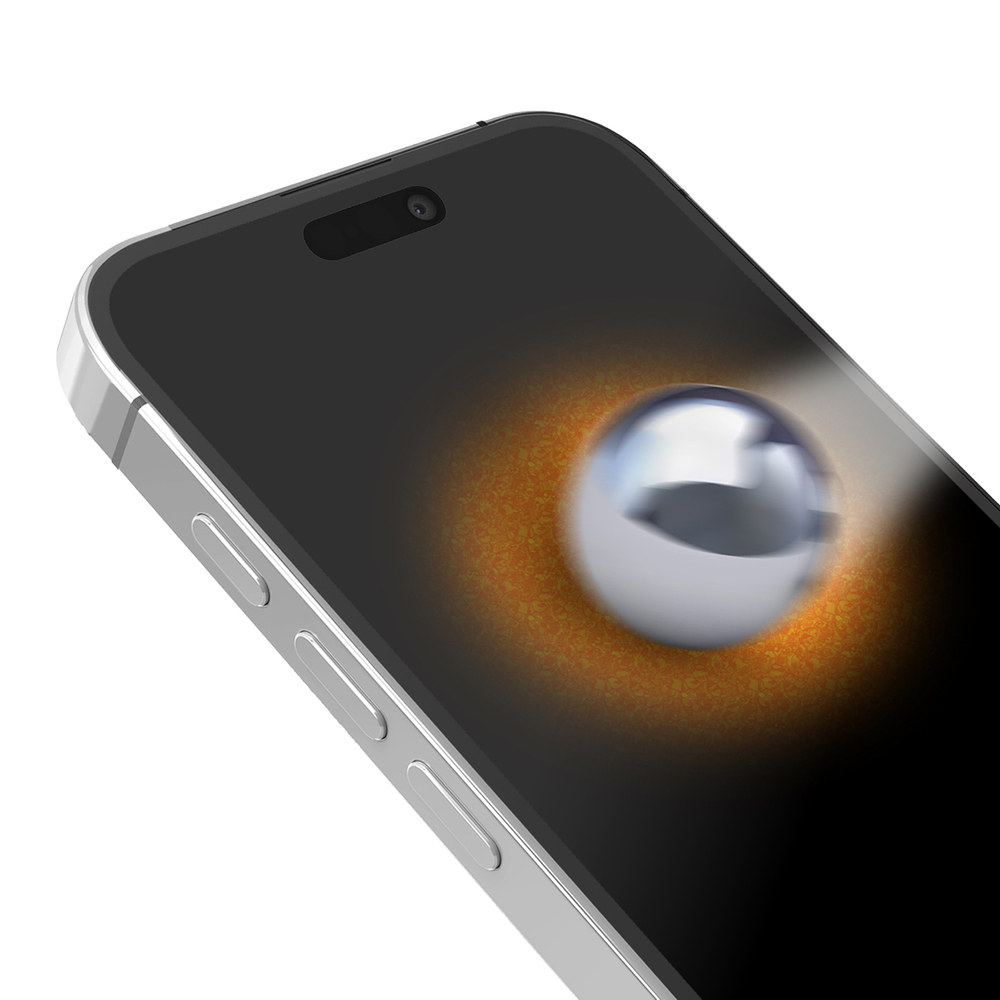 SBS D3O grūdintas stiklas su rėmeliu iPhone 13 Pro Max/14 Plus