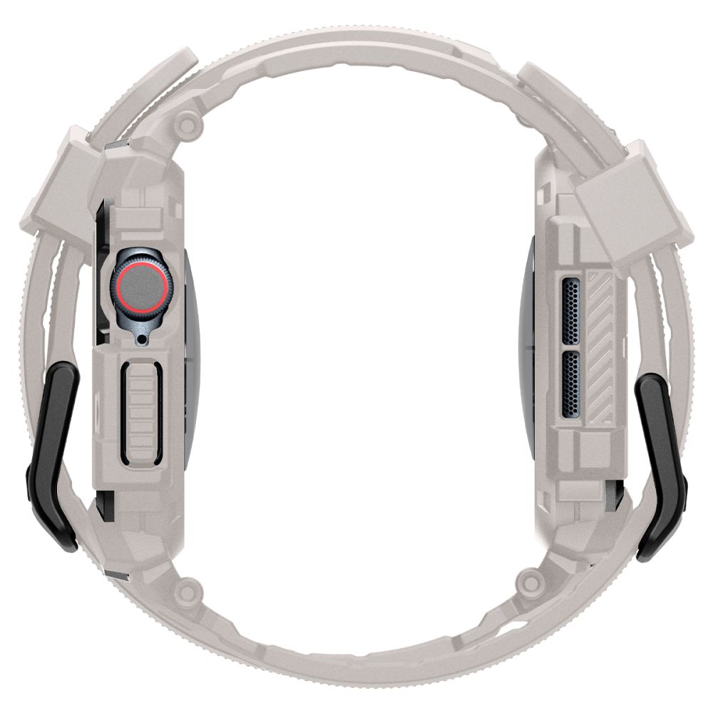 Dirželis Spigen Rugged Armor Pro Apple Watch 10 / 11 (46 mm), smėlio spalvos