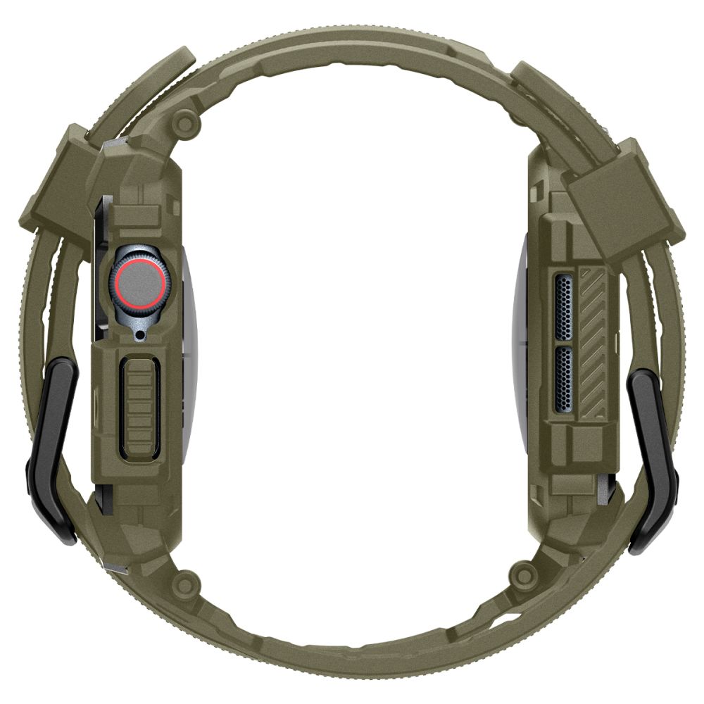 Dirželis Spigen Rugged Armor Pro Apple Watch 10/11 (46 mm), vintažinis chaki