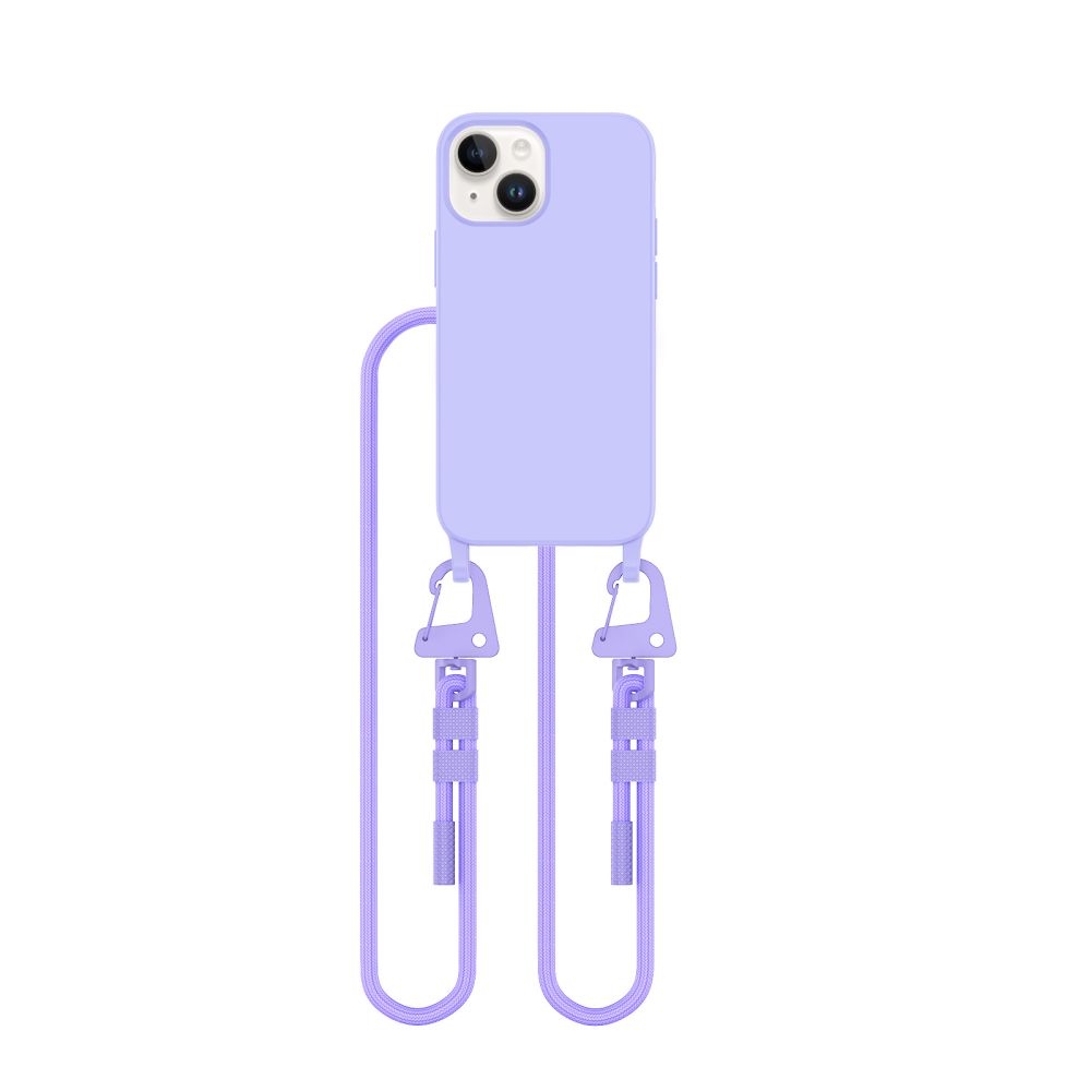 Dėklas Tech-Protect Magnecklace MagSafe iPhone 13 mini, levandinis
