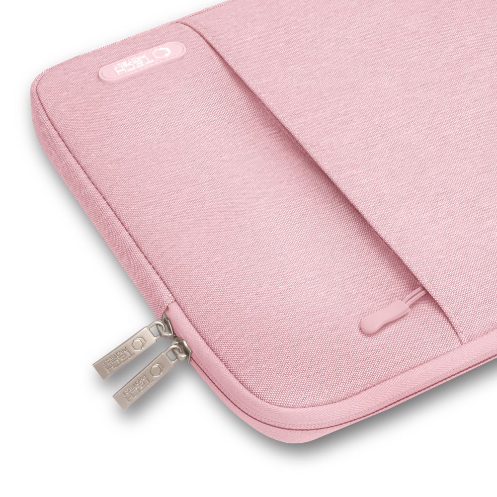 Dėklas nešiojamajam kompiuteriui Tech-Protect Sleevy 13-14, dulkėtai rožinis
