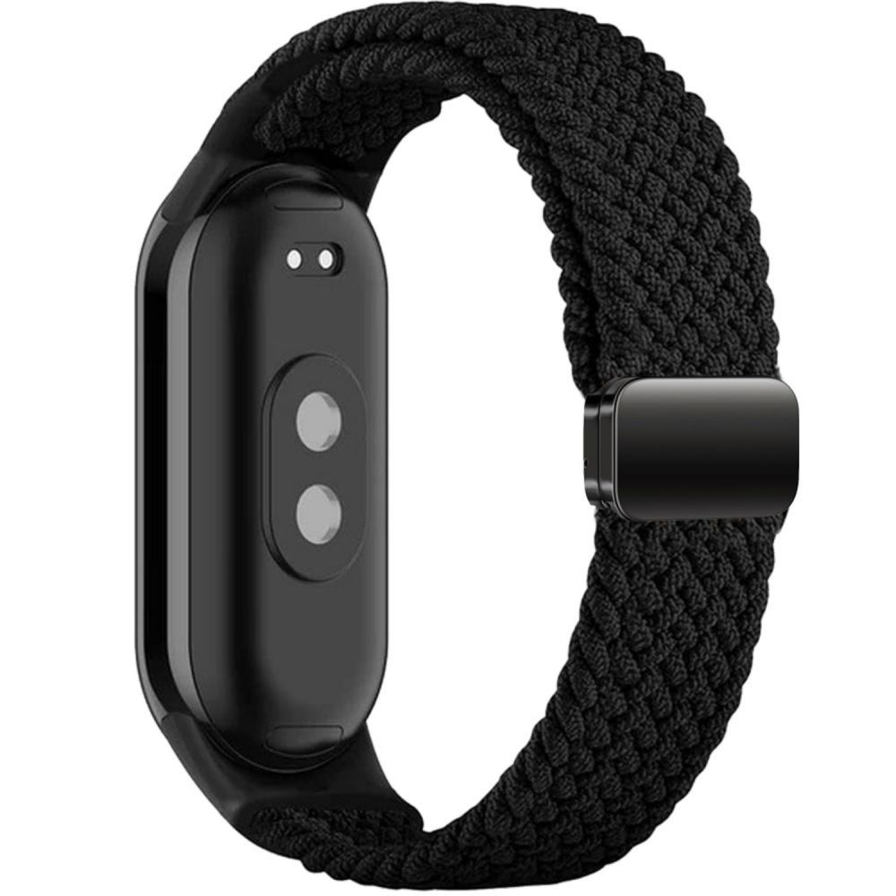 Dirželis Tech-Protect Nylonmag Xiaomi Smart Band 8/9/10/NFC, juodas