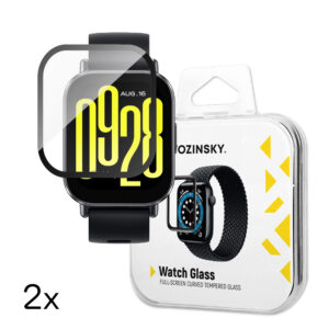 Wozinsky grūdintas stiklas Redmi Watch 5 Active (2 vnt.)
