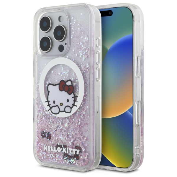 Hello Kitty MagSafe dėklas iPhone 16 Pro – baltas