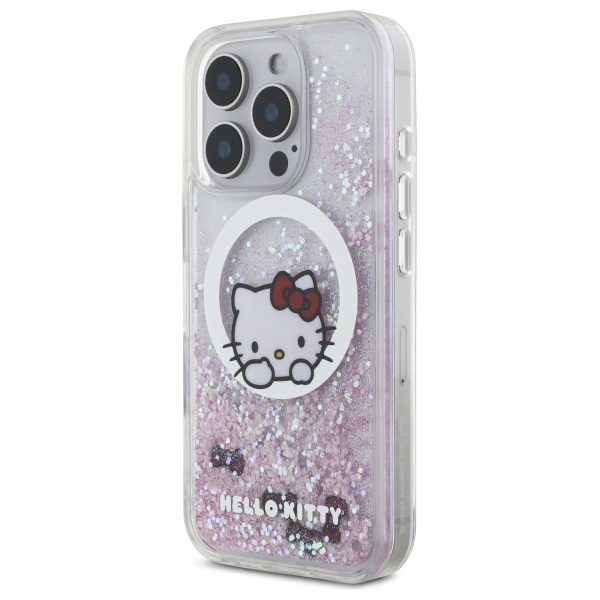 Hello Kitty MagSafe dėklas iPhone 16 Pro – baltas