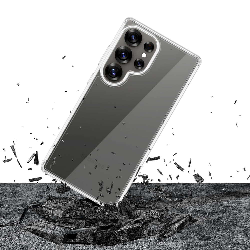 3mk šarvų dėklas, skirtas Samsung Galaxy S25 Ultra – skaidrus