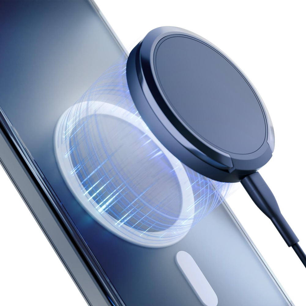 3mk skaidrus MagCase dėklas, skirtas Apple iPhone 15 Pro Max – skaidrus