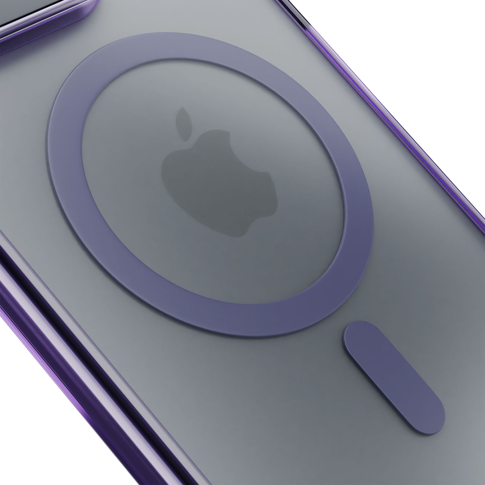 3mk Frosty MagCase Purple dėklas, skirtas Apple iPhone 16 Pro Max - violetinis