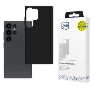 3mk matinis dėklas, skirtas Samsung Galaxy S25 Ultra – juodas
