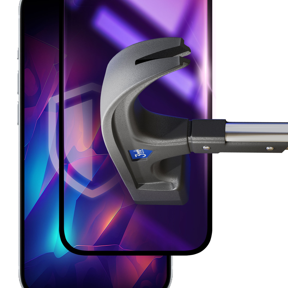 3mk Rainbow Privacy grūdintas stiklas, skirtas Apple iPhone 16