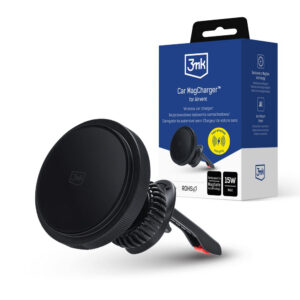 3mk Car MagCharger automobilio laikiklis oro ventiliacijai - juodas