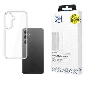 3mk šarvų dėklas, skirtas Samsung Galaxy S25 – skaidrus