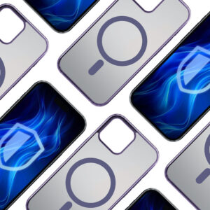 3mk Frosty MagCase violetinis dėklas Apple iPhone 14 Plus - violetinis