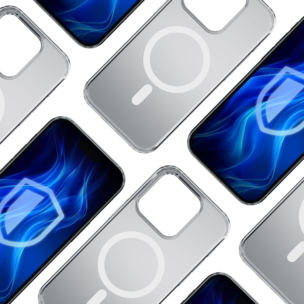 3mk Frosty MagCase baltas dėklas, skirtas Apple iPhone 13 Pro Max - baltas