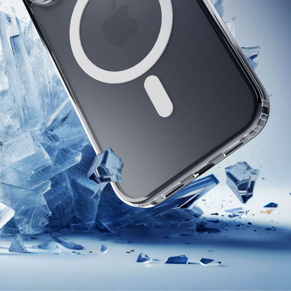3mk Frosty MagCase baltas dėklas, skirtas Apple iPhone 14 Pro Max - baltas