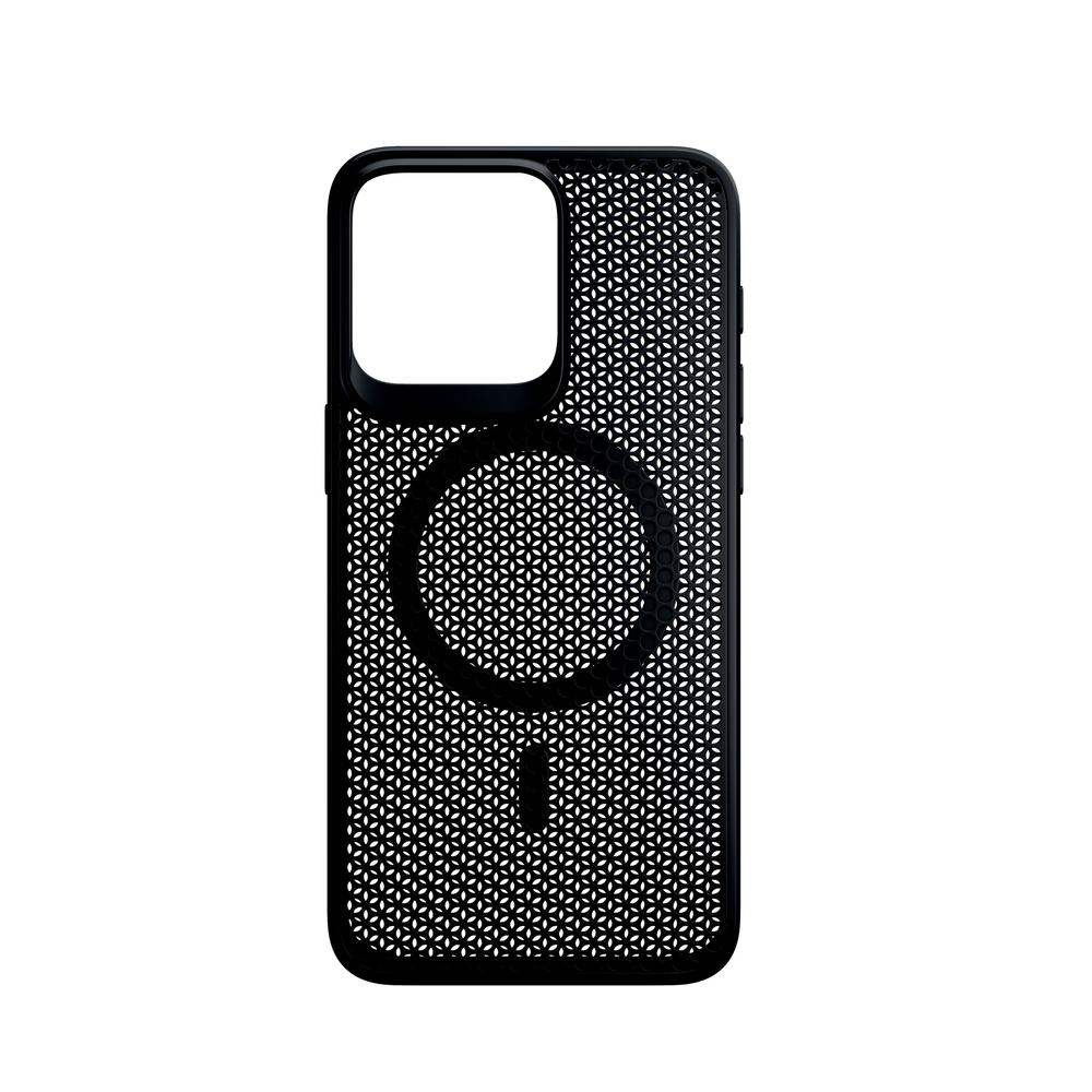 3mk COOLing MagCase dėklas, skirtas Apple iPhone 16 Pro Max - juodas