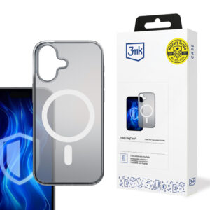 3mk Frosty MagCase White, skirtas Apple iPhone 16 Plus - baltas