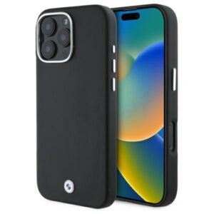 BMW MagSafe dėklas iPhone 16 Pro – juodas