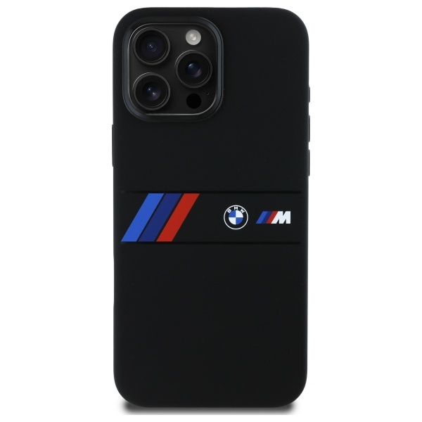 BMW MagSafe dėklas iPhone 16 Pro Max – juodas