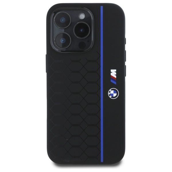 BMW MagSafe dėklas iPhone 16 Pro Max – juodas