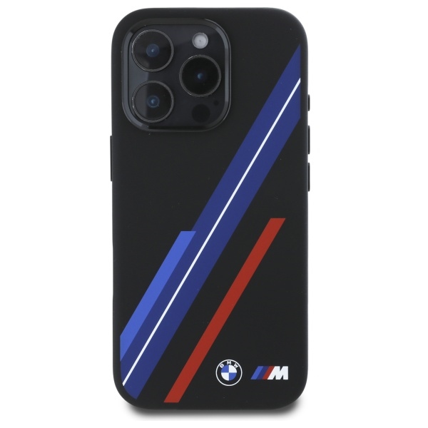 BMW MagSafe dėklas iPhone 16 Pro Max – juodas