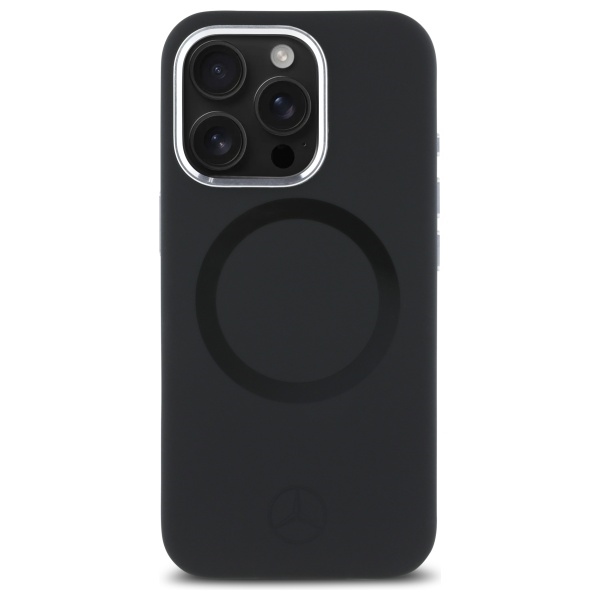 Mercedes-Benz MagSafe dėklas iPhone 16 Pro – juodas