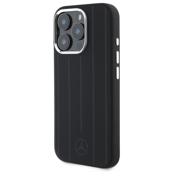 Mercedes-Benz MagSafe dėklas iPhone 16 Pro – juodas
