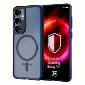 3mk Satin Armor MagCase, skirtas Samsung Galaxy S25+ – skaidrus