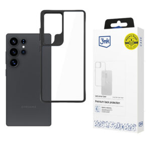 3mk Satin Armor Case+, skirtas Samsung Galaxy S25 Ultra – skaidrus