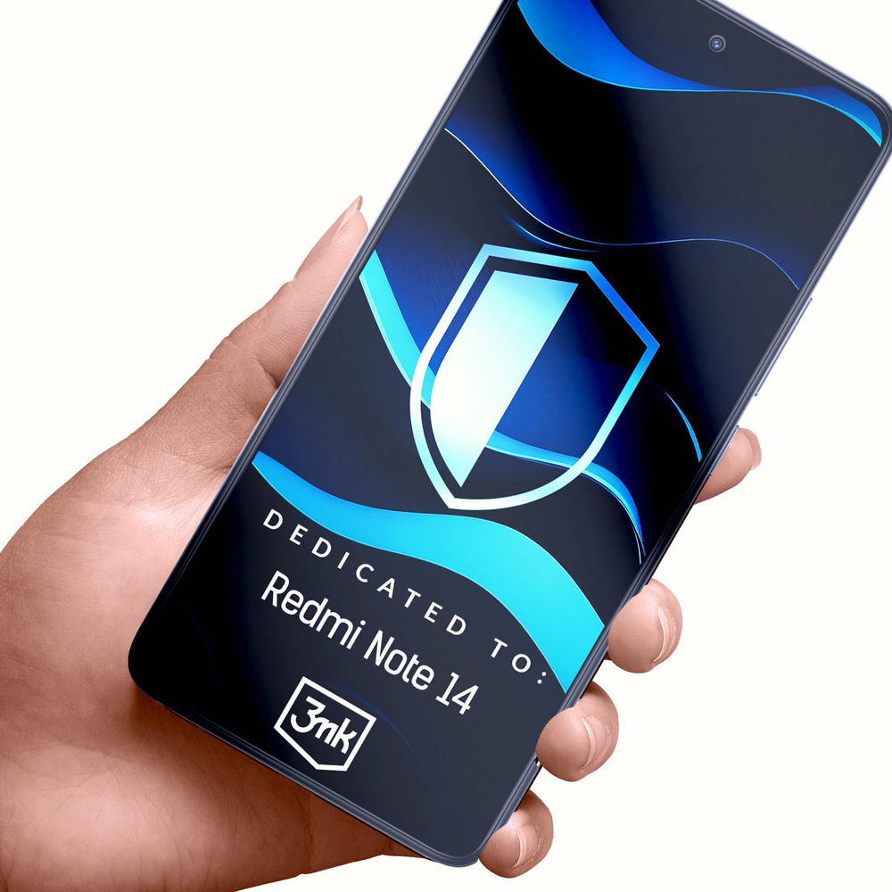 Hibridinis stiklas 3mk FlexibleGlass skirtas Xiaomi Redmi Note 14 5G