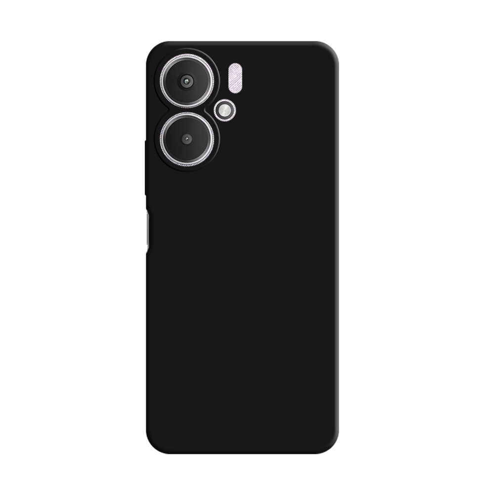 3mk Silikoninis dėklas, skirtas Xiaomi Redmi 13C 5G - juodas