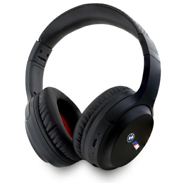 BMW Bluetooth ENC ausinės BMBHMIAV27MBCTK juodai/juodai spausdinti logotipai