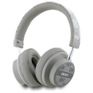 DKNY „Bluetooth“ ant ausinių įdedamos ausinės DKBHM2PCSHLE smėlio/smėlio spalvos languotu raštu