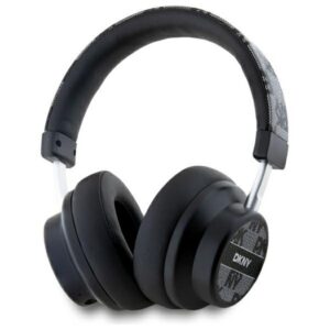 DKNY Bluetooth ausinės DKBHM2PCSHLK juodos/juodos languotos spalvos