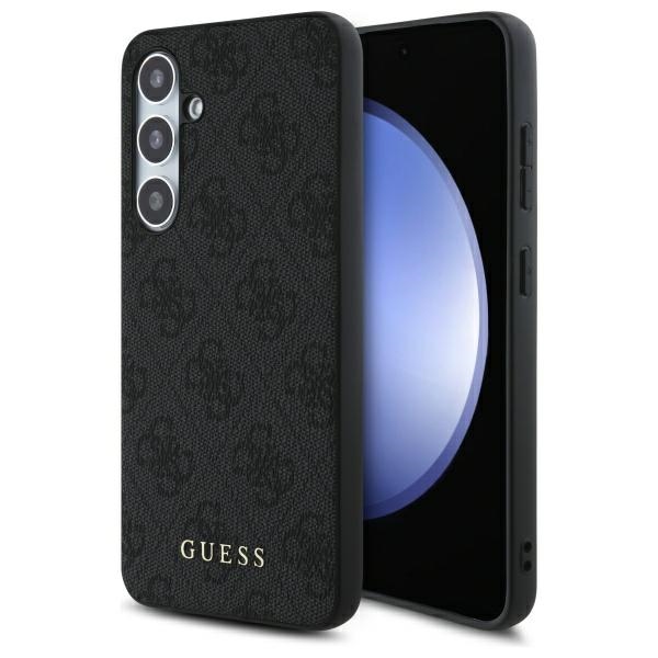 Guess 4G dėklas Samsung Galaxy S24 FE – pilkas