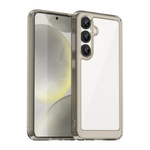 Outer Space Case dėklas Samsung Galaxy S25 – skaidrus juodas
