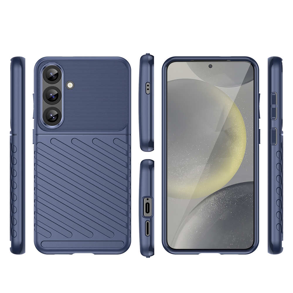 Thunder Case dėklas Samsung Galaxy S25+ – mėlynas